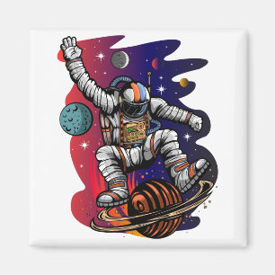 Weltraumfahrt Magnet