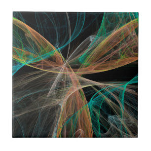 Weltraumfantasie Fliese