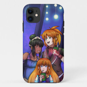 Weltraumfeier im neuen Jahr Case-Mate iPhone Hülle