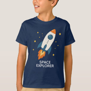 Weltraumforscher-Raketen-Weltraumabenteuer T-Shirt