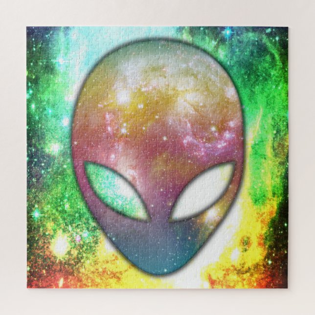 Weltraumforschung Alien (Vertikal)