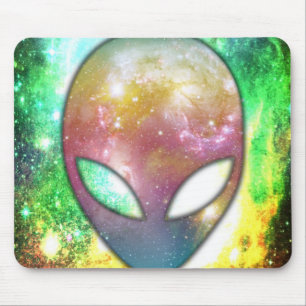 Weltraumforschung Alien Mousepad