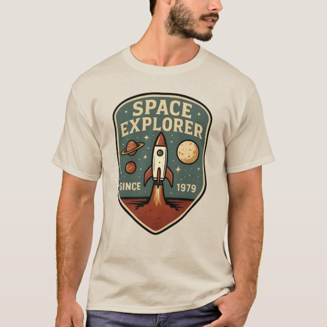 Weltraumforschung seit 1979 T-Shirt (Vorderseite)