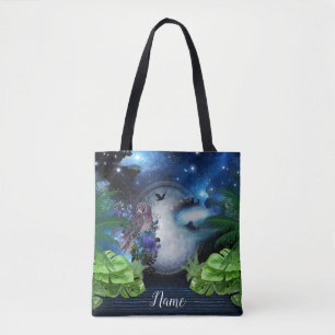 Weltraumgalaxie Hochzeit Tasche