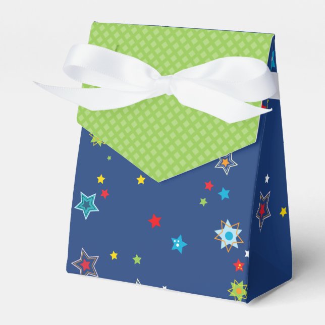 Weltraumgalaxie-Sterne bevorzugen Geschenkboxen Geschenkschachtel (Vorderseite)