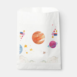 Weltraumgalaxie Thema - Licht Geschenktütchen