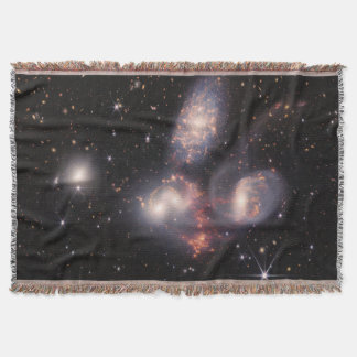 Weltraumgalaxien Stephans Quintett 5 Deep Field Decke
