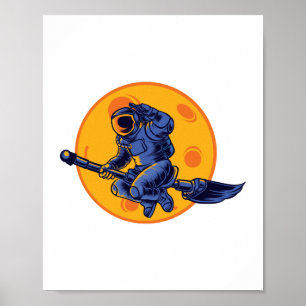 Weltraumhexe Poster