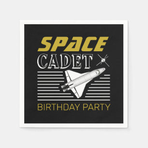 Weltraumkadet, Raumsonde, Geburtstag Serviette