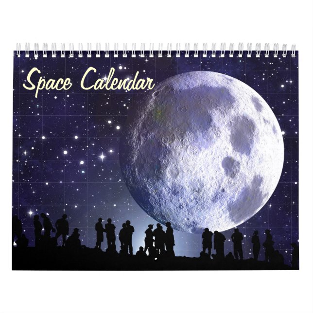 Weltraumkalender Kalender (Titelbild)