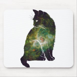 Weltraumkatze Mousepad