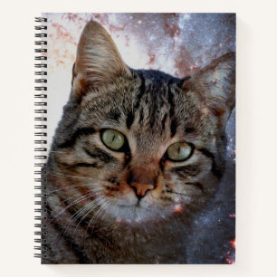Weltraumkatze Notizbuch