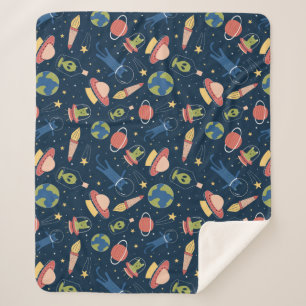 Weltraumkatzen Sherpadecke