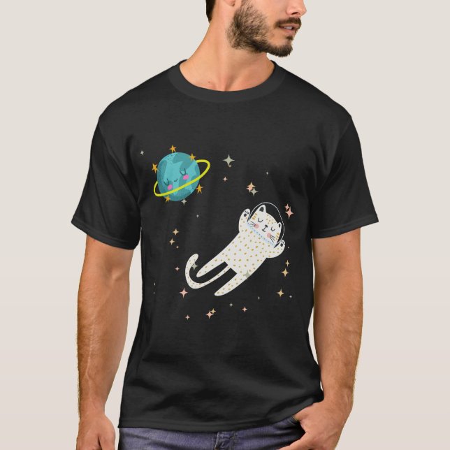 Weltraumkitt T-Shirt (Vorderseite)