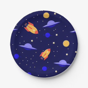 Weltraumkunst Weltraum Weltraum Weltraum Weltraum  Pappteller