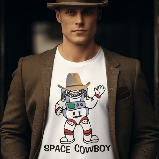 WELTRAUMKUWBOY MÄNNER VINTAGE T - SHIRT (Von Creator hochgeladen)