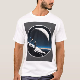 Weltraumlogo, Kometen-Design, Gravitation-Logo, Hi T-Shirt
