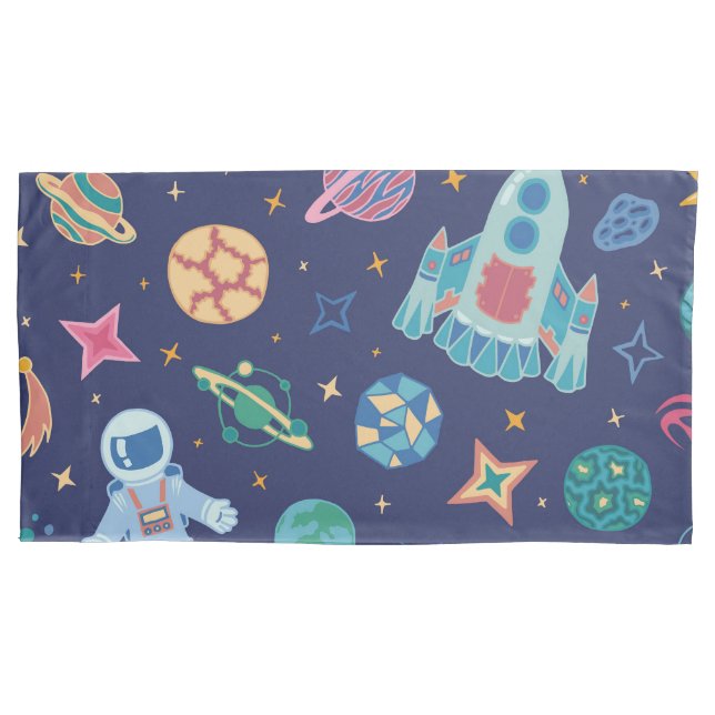 Weltraummission Kissenbezug (Vorderseite)