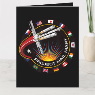 Weltraummissionsabzeichen Karte