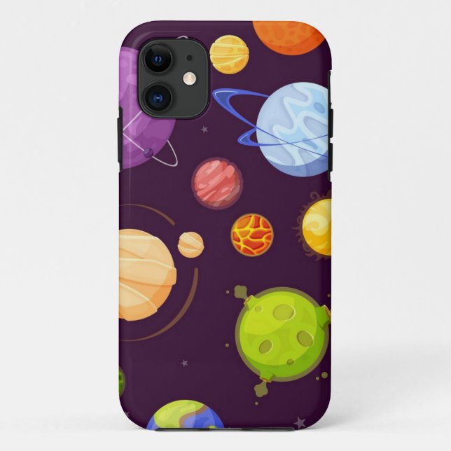 Weltraummuster Case-Mate iPhone Hülle (Rückseite)