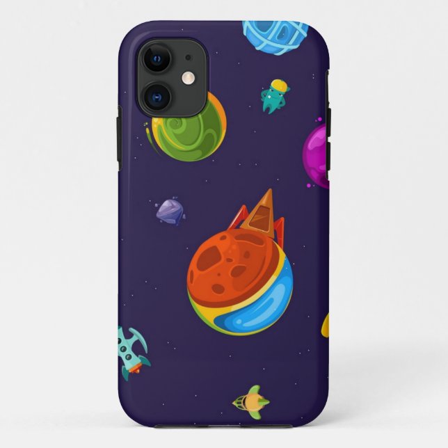 Weltraummuster Case-Mate iPhone Hülle (Rückseite)