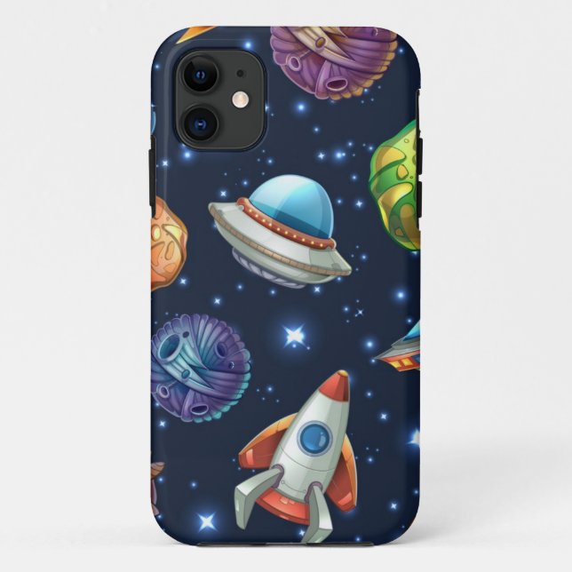 Weltraummuster Case-Mate iPhone Hülle (Rückseite)