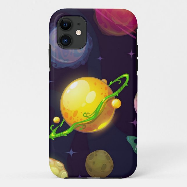 Weltraummuster Case-Mate iPhone Hülle (Rückseite)