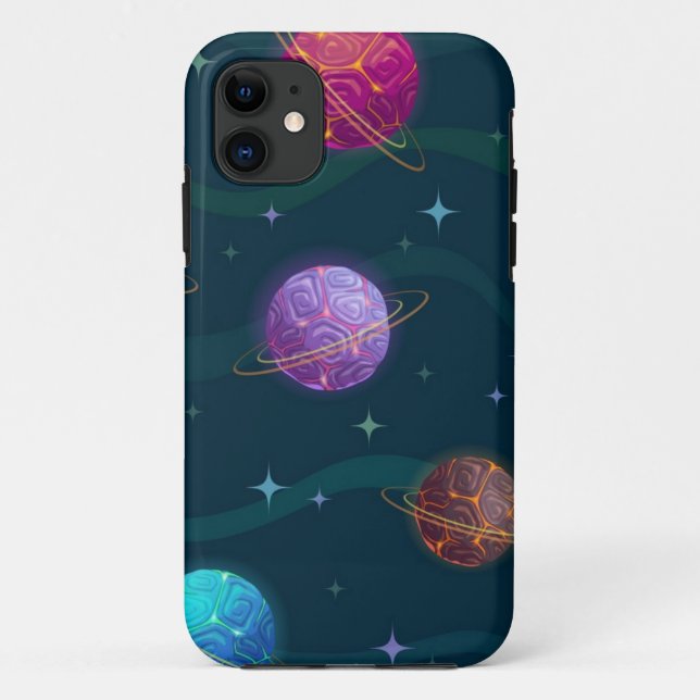 Weltraummuster Case-Mate iPhone Hülle (Rückseite)