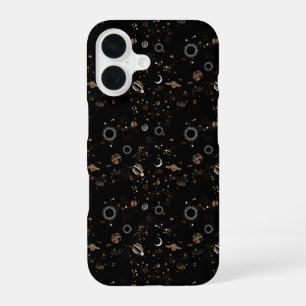 Weltraummuster iPhone 16 hülle