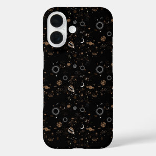 Weltraummuster iPhone 16 hülle