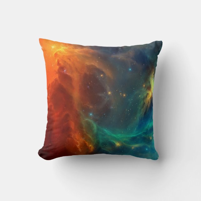 Weltraummuster Kissen (Vorderseite)
