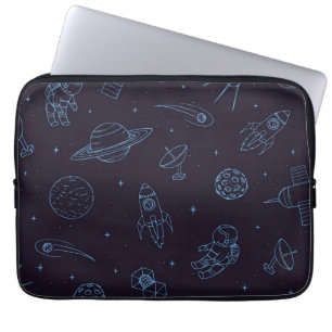 Weltraummuster Laptopschutzhülle