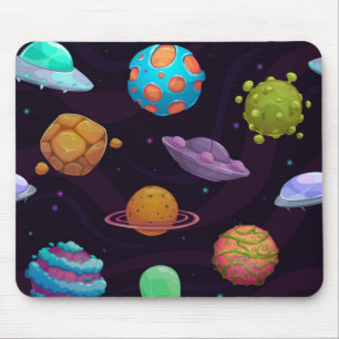 Weltraummuster Mousepad