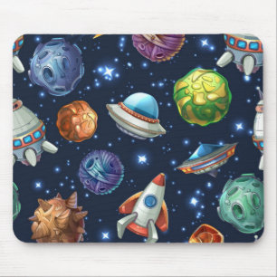 Weltraummuster Mousepad