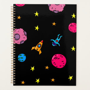 Weltraummuster Planer