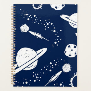 Weltraummuster Planer