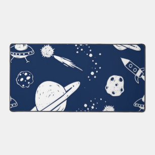 Weltraummuster Schreibtischunterlage