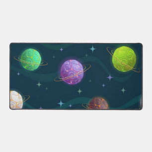 Weltraummuster Schreibtischunterlage