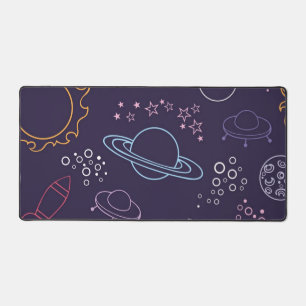 Weltraummuster Schreibtischunterlage