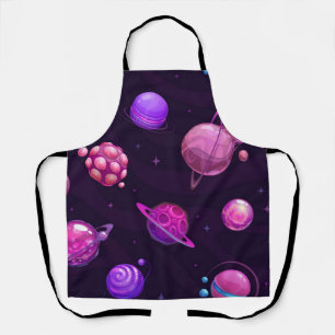 Weltraummuster Schürze