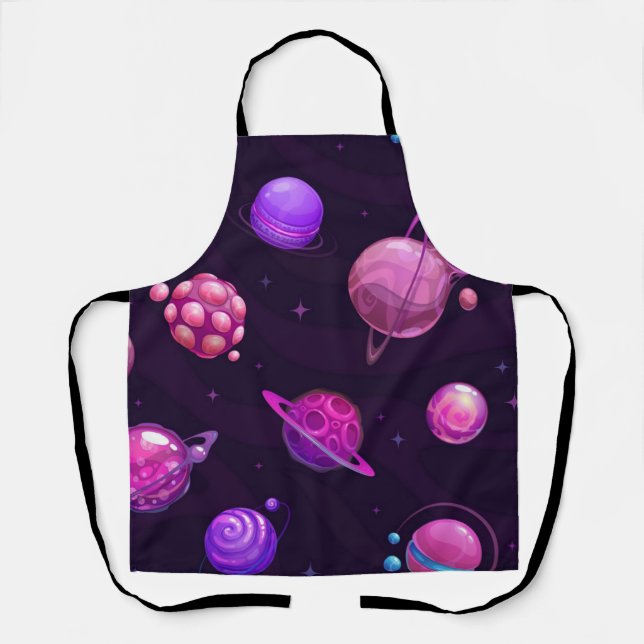 Weltraummuster Schürze (Vorderseite)