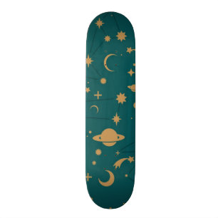 Weltraummuster Skateboard