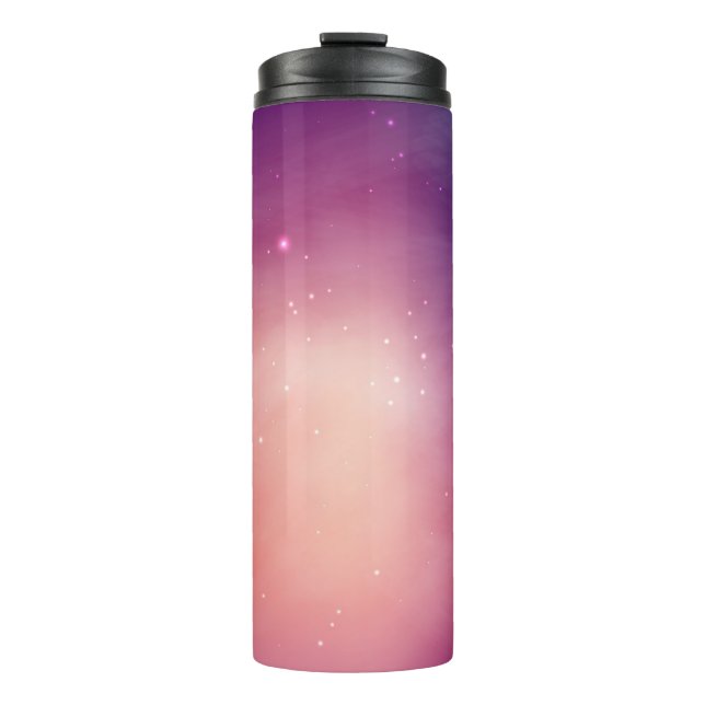 Weltraummuster Thermosbecher (Vorderseite)