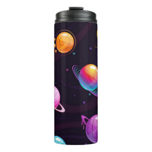 Weltraummuster Thermosbecher
