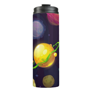 Weltraummuster Thermosbecher