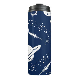 Weltraummuster Thermosbecher
