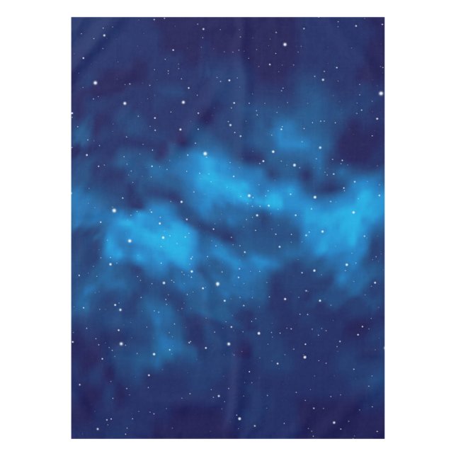 Weltraummuster Tischdecke (Vorderseite)