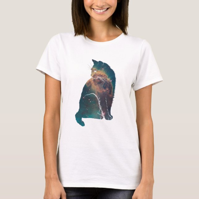 Weltraumnebel T-Shirt (Vorderseite)