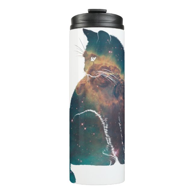 Weltraumnebel Thermosbecher (Vorderseite)