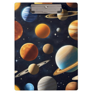 Weltraumplanungen 2 klemmbrett